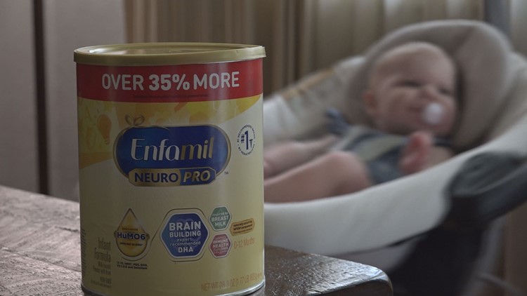 Missouri among 6 states where over half of baby formula supplies are sold out