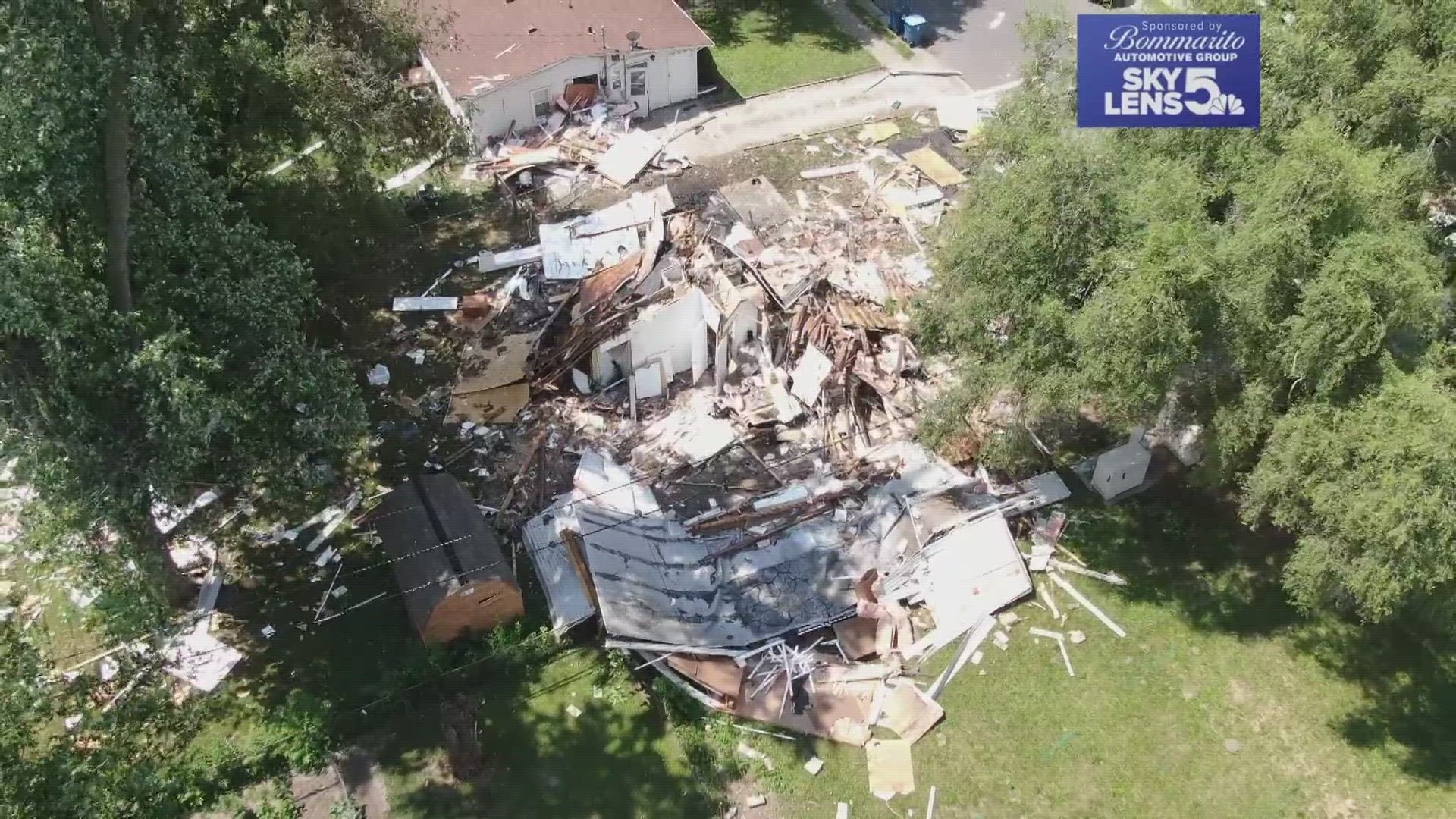 No one was injured in an explosion that destroyed a home in Granite City early Monday morning. 
Investigators believe a faulty water heater may have been the cause.