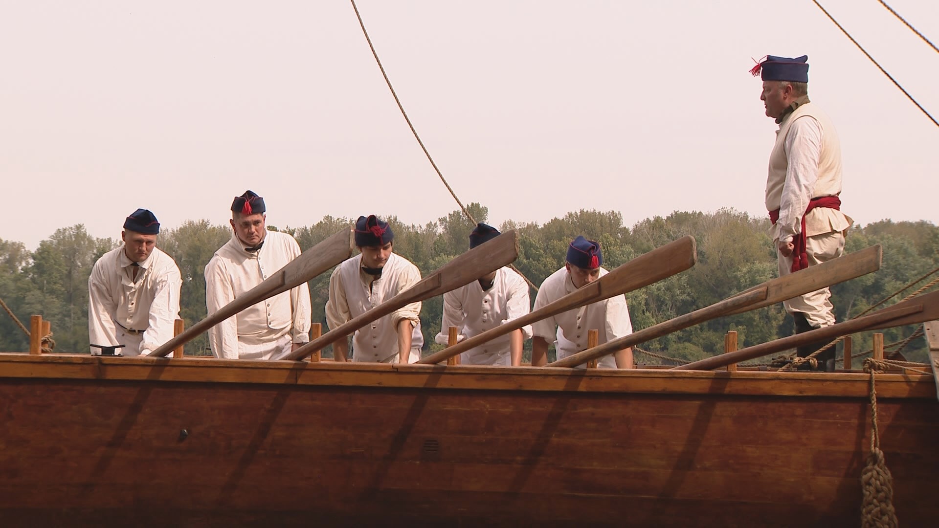 History is coming alive in the form of a 55-foot Keelboat. A replica of the one used by Lewis & Clark. Photojournalist Randy Schwentker has the story.