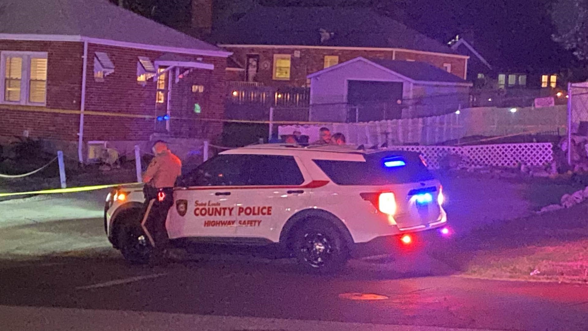 A man was taken to a hospital with life-threatening injuries after he was shot by police Wednesday night in south St. Louis County.