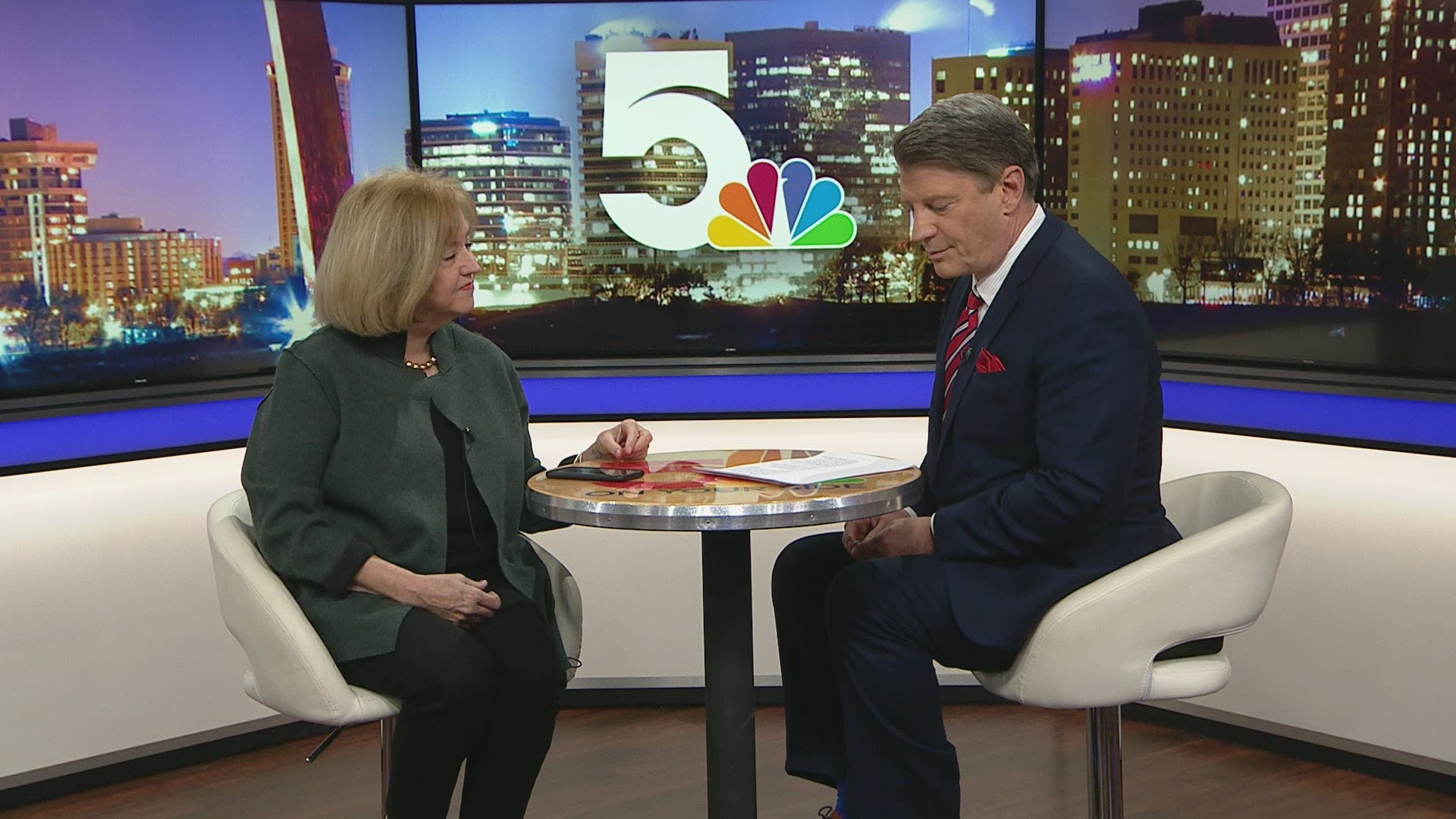 St. Louis Mayor Lyda Krewson visited the 5 On Your Side studios to sit down with Mike Bush.