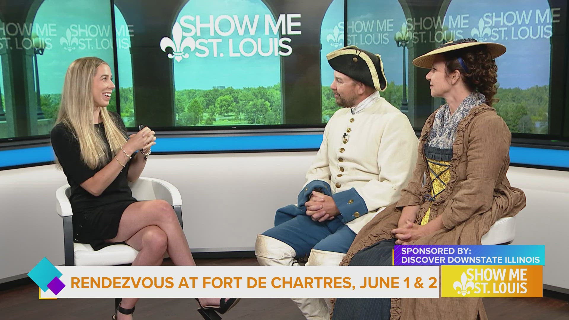 Come out to the Rendezvous at Fort de Chartres June 1-2.