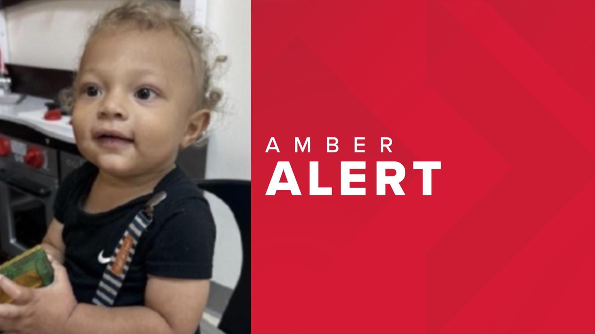 Amber Alert issued for missing 1-year-old child