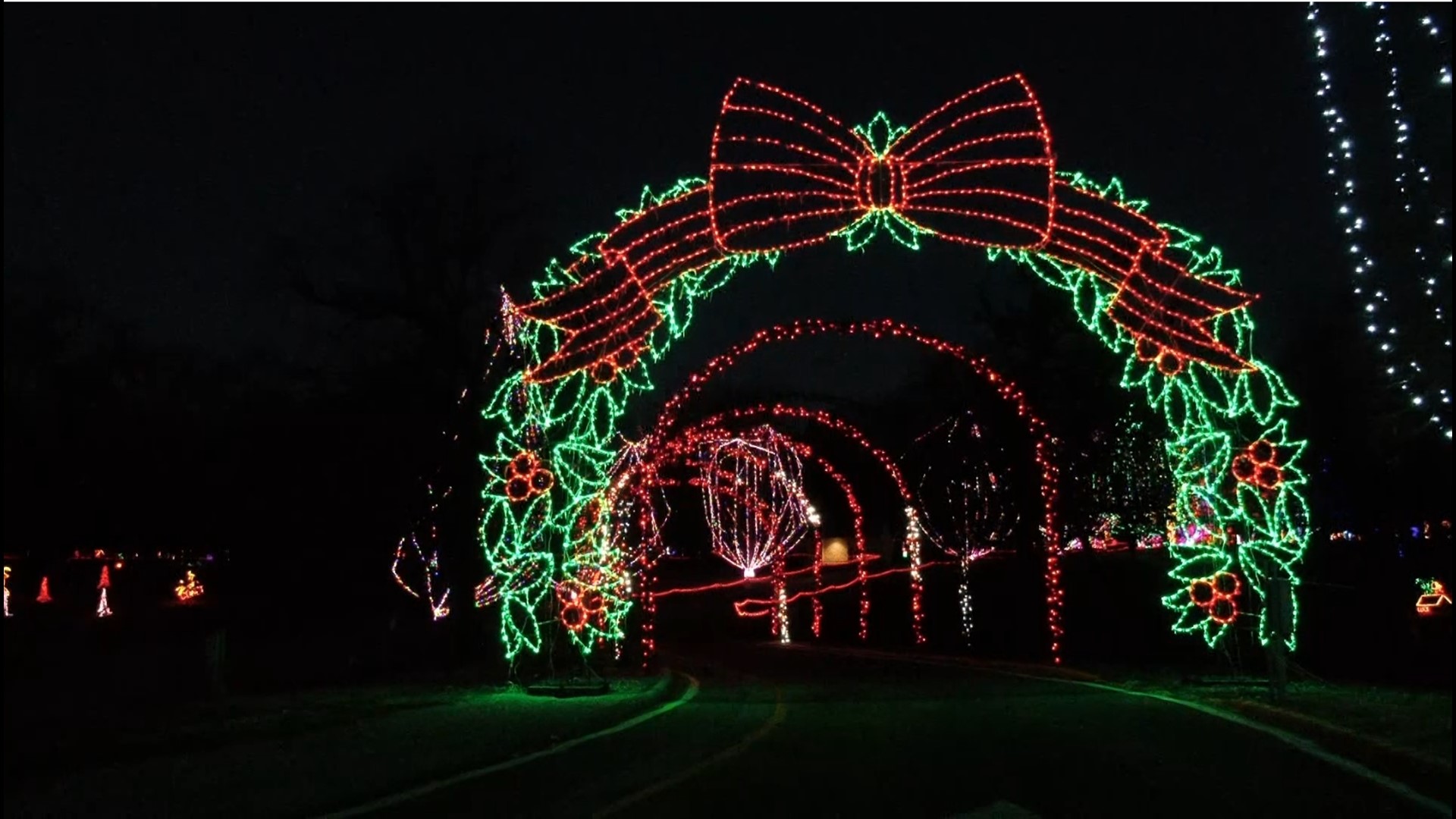Each year, the holiday lights turn Tilles Park into a winter wonderland. Join 5 On Your Side as we ride through the attraction.