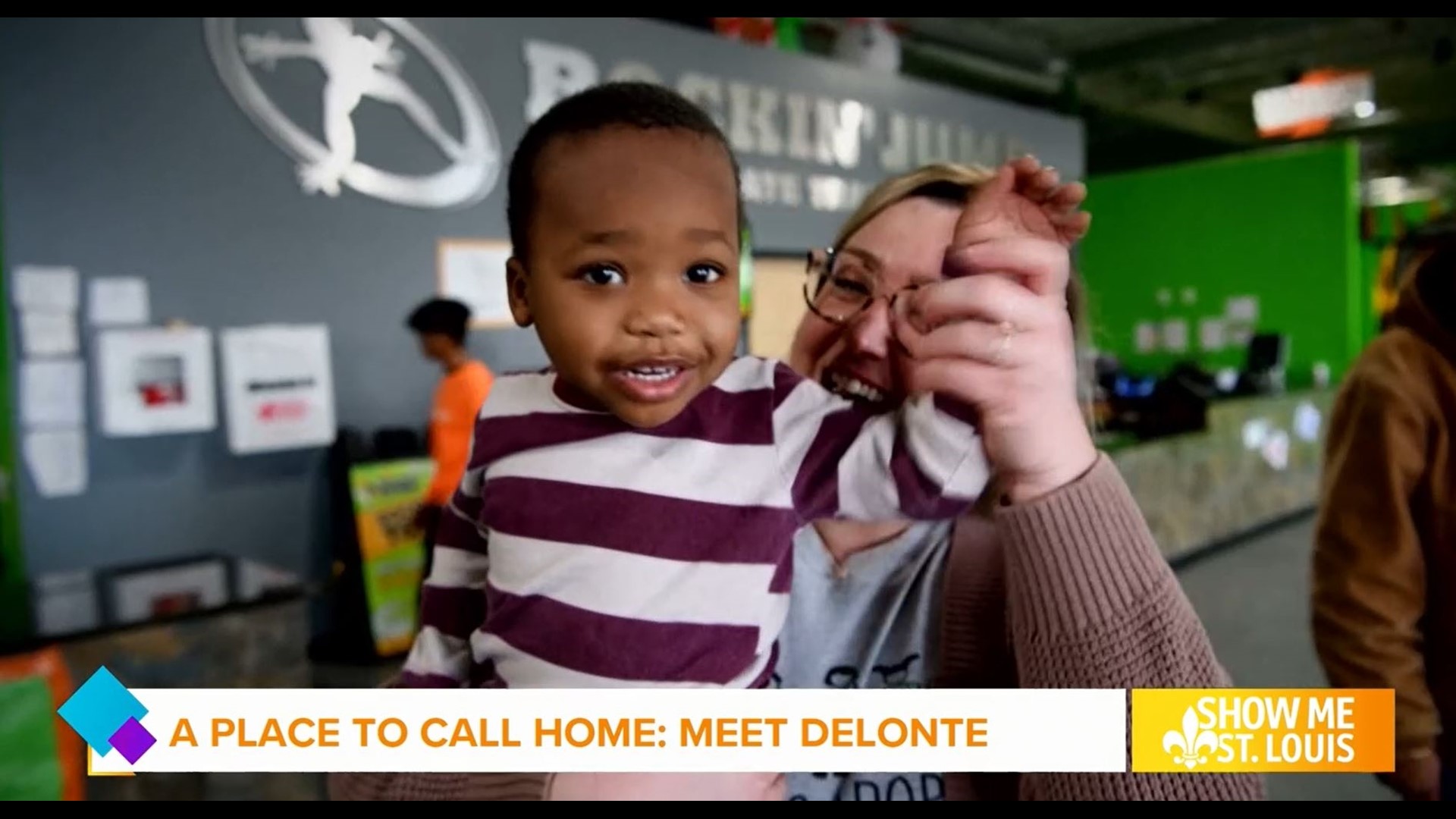 Get ready to smile! In today’s A Place to Call Home, Anthony Slaughter spends the day bouncing around with one super sweet toddler!