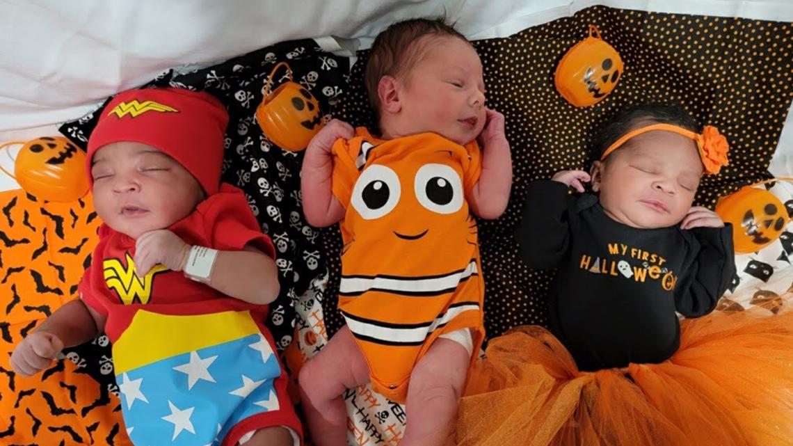 PHOTOS: UofL Health celebrates Halloween with newborns