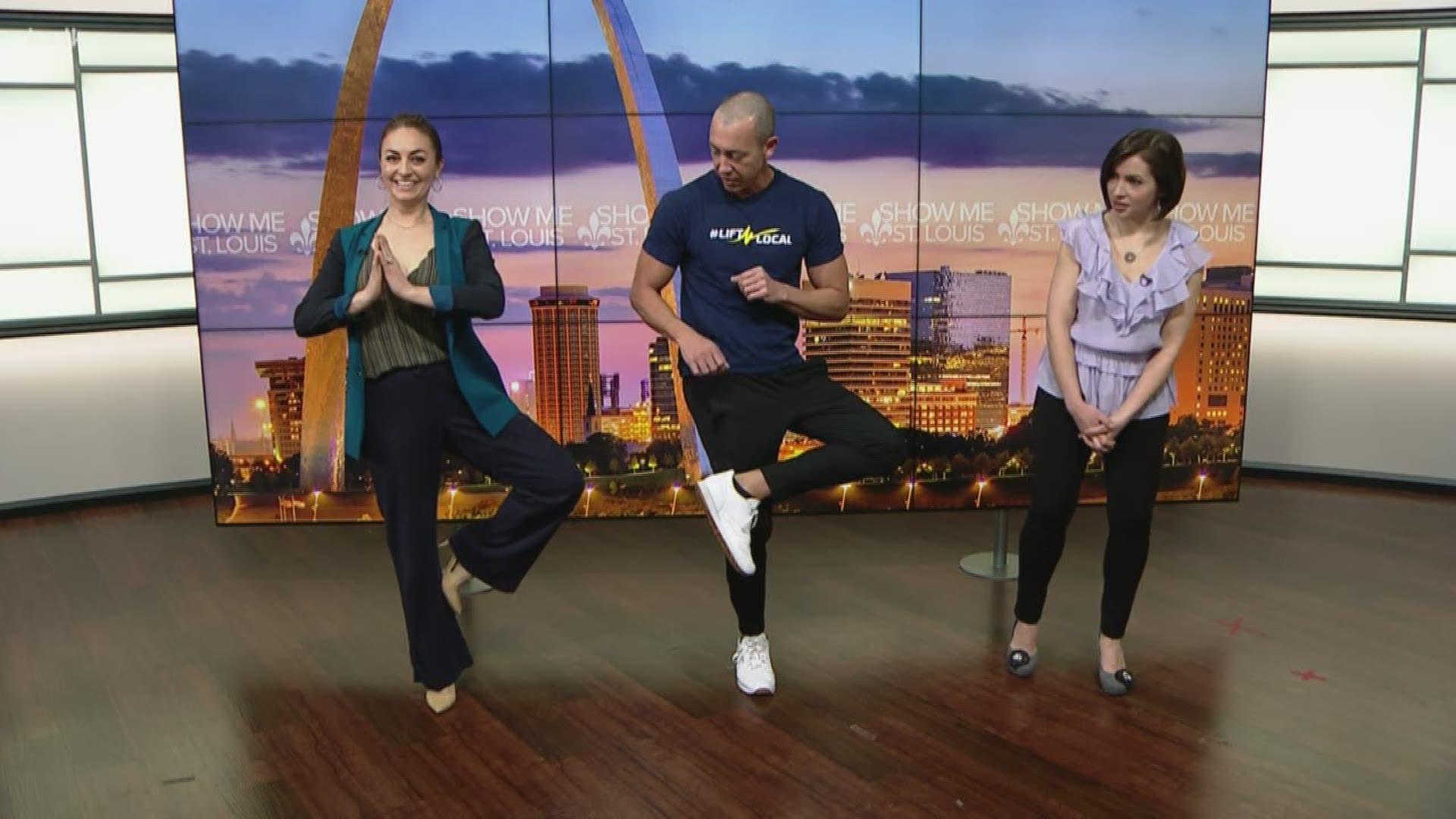 Frankie Shelton is back from Club Fitness to share the benefits of yoga and what you can do at home.