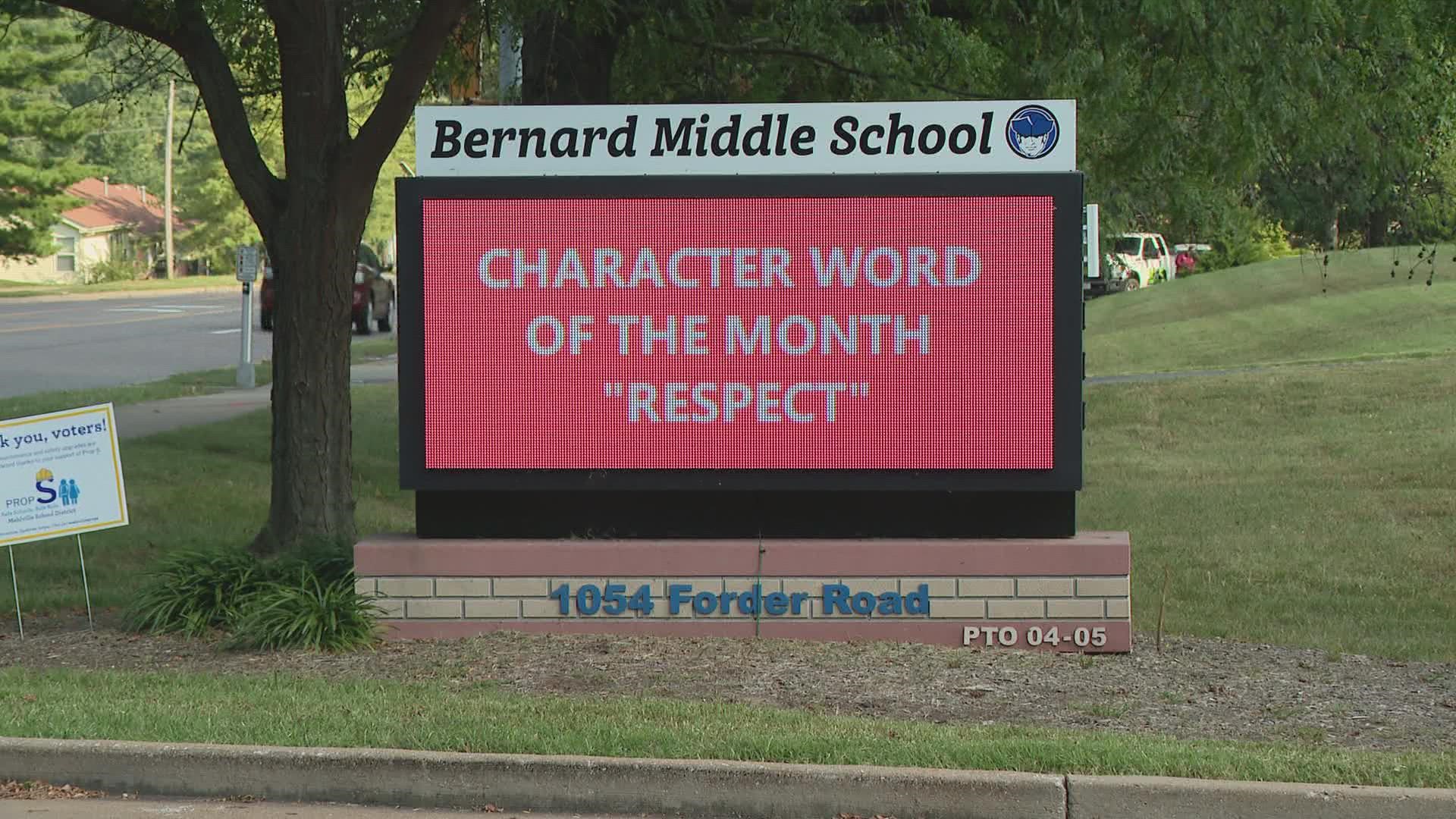 Police said Brandon Holbrook was a substitute teacher at Bernard Middle School when he first met the victim. They believe he then groomed her over social media.
