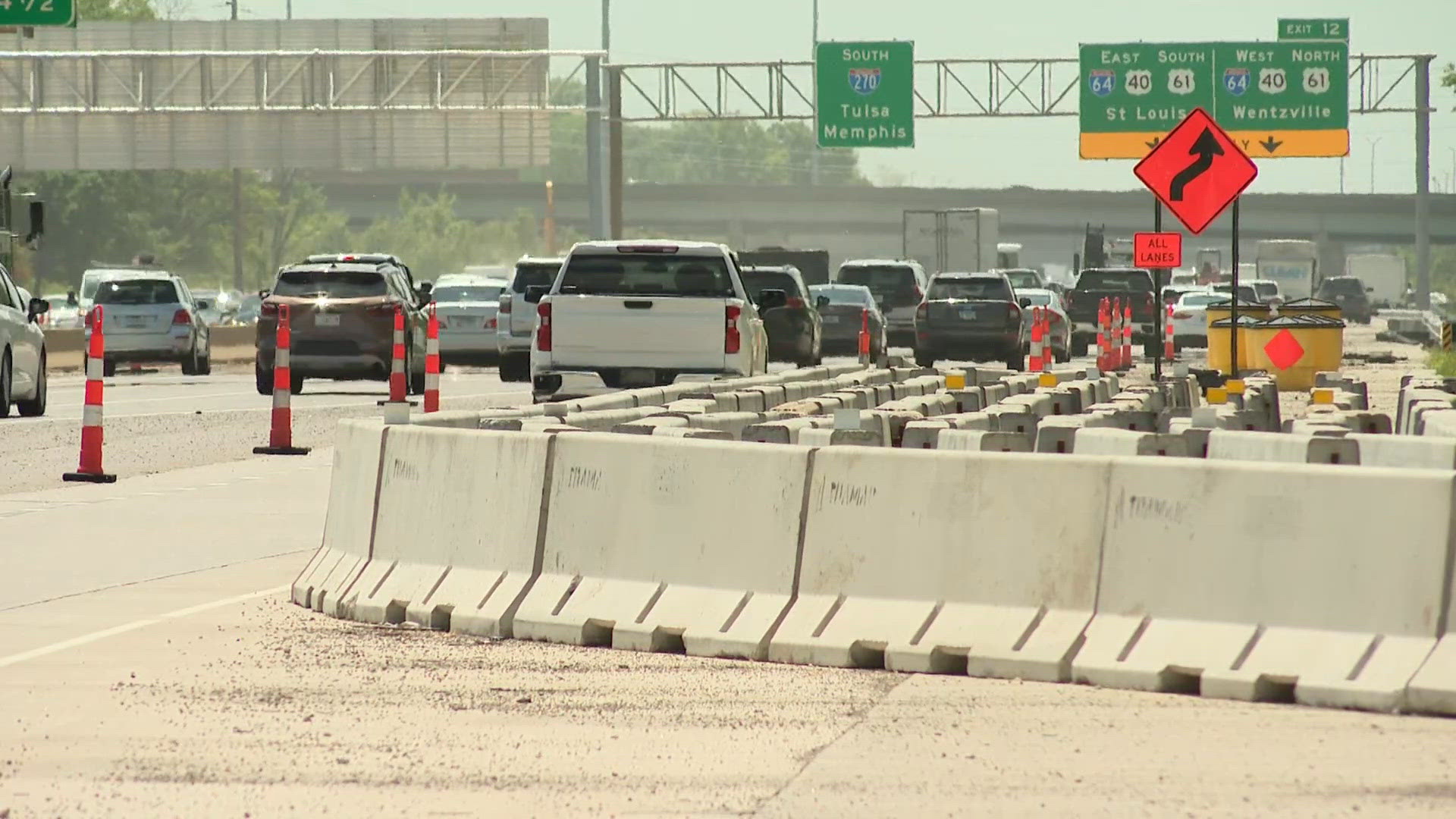 On the Move: I-270 lane shifts, closures at Ladue Road | ksdk.com