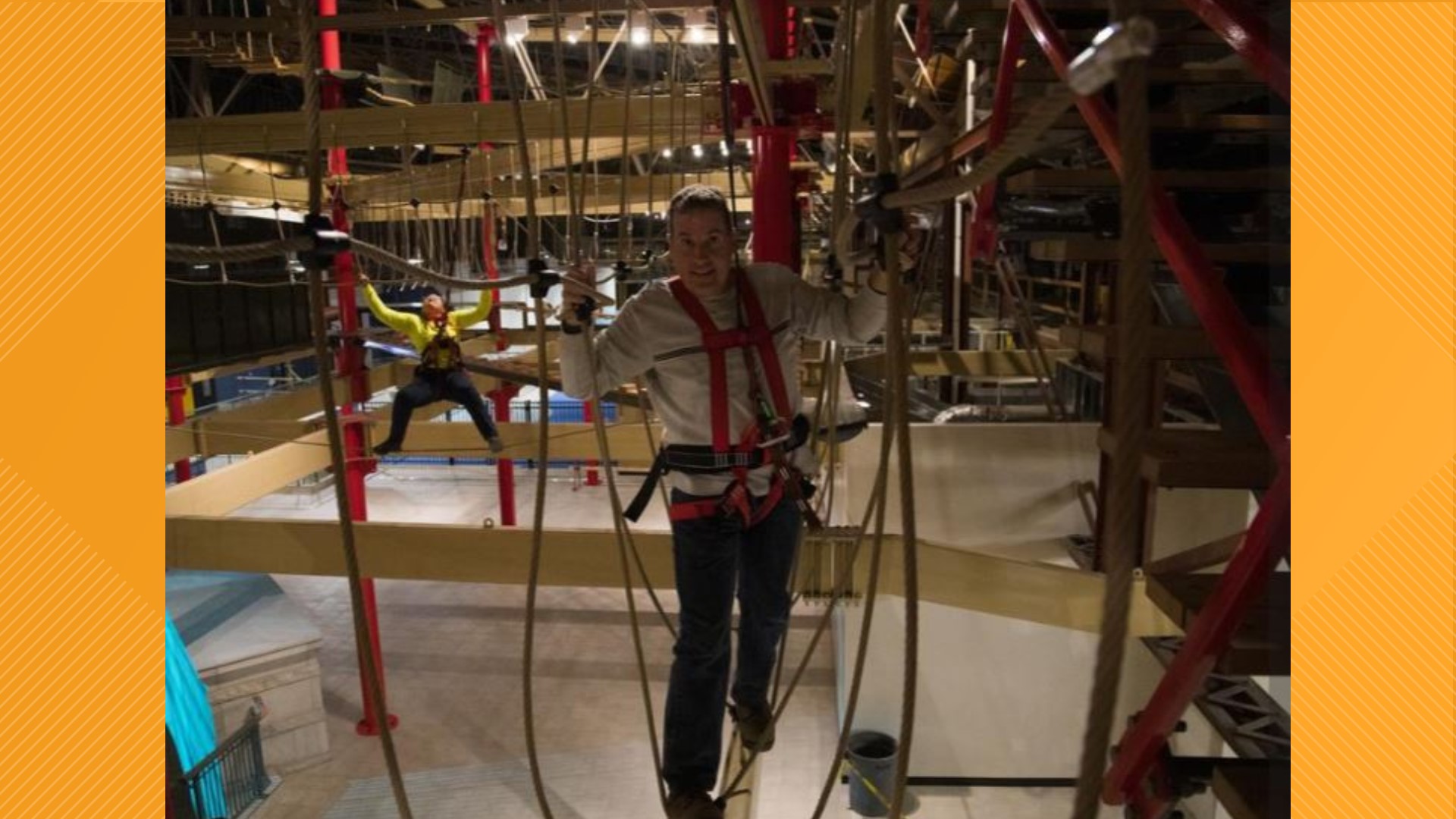 Photos: Union Station ropes course and mirror maze ksdk com Photos: Union Station ropes course and mirror maze ksdk com