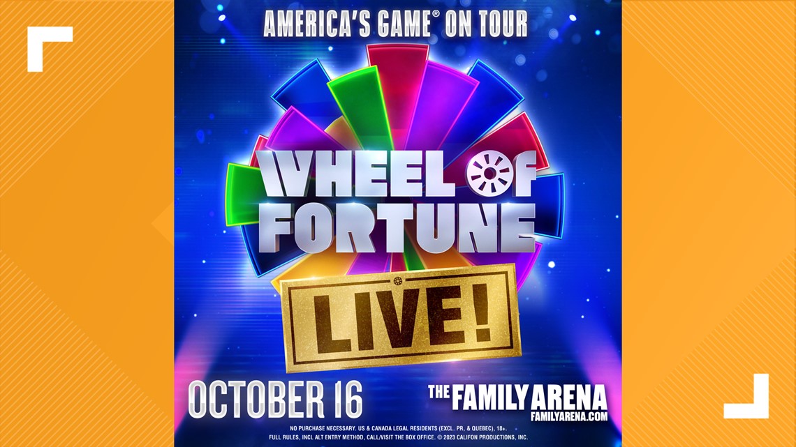Enter to win tickets to 'Wheel of Fortune LIVE!'