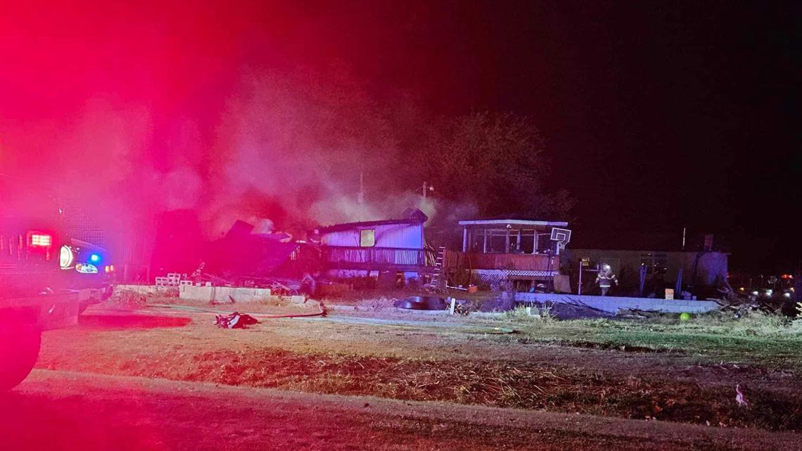 Family of 11 displaced after fire destroys home, church - Vimarsana News