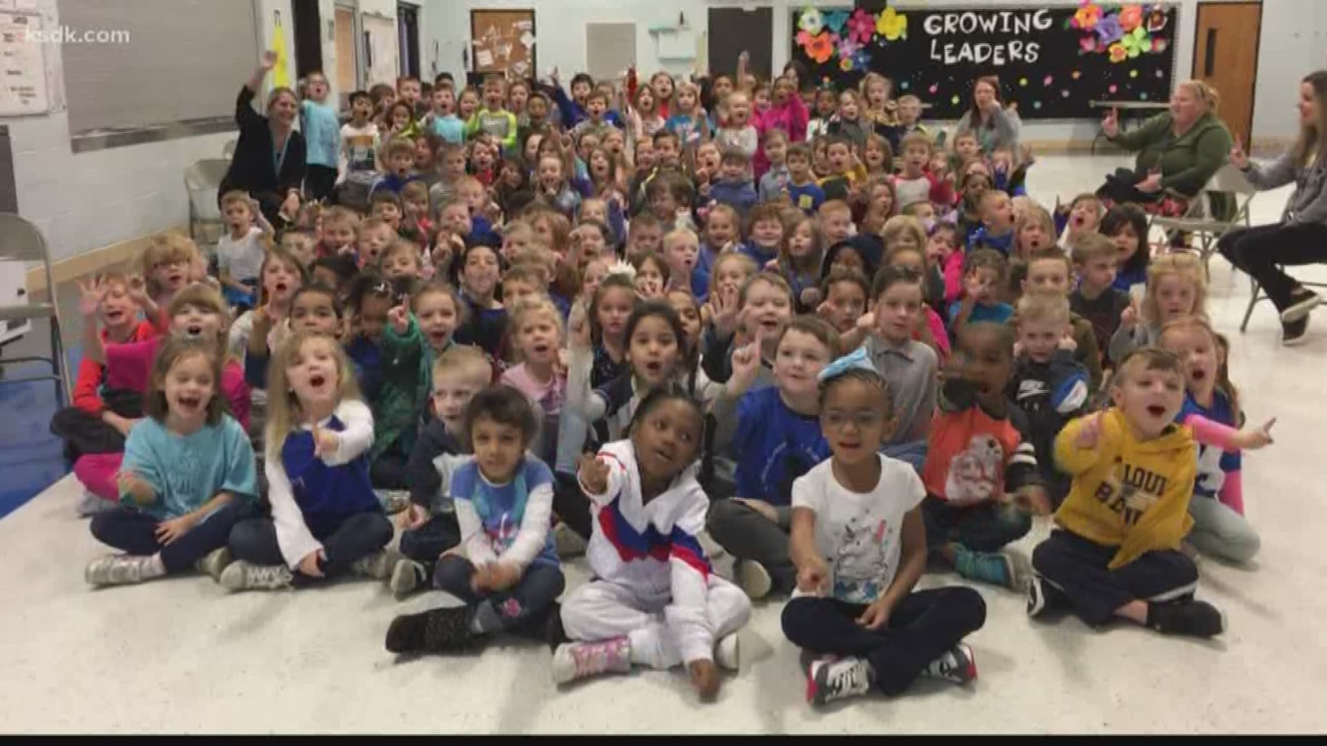 Scott takes the Weather Academy to J.L. Mudd Elementary | ksdk.com