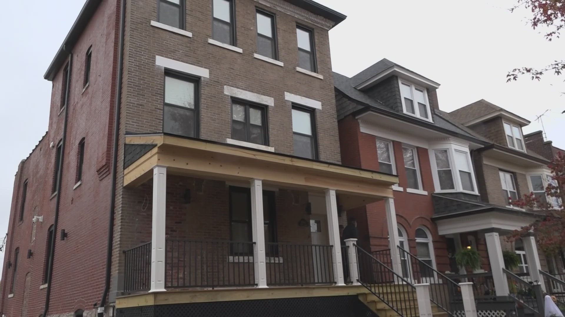 A St. Louis couple has made it their mission to inject life back into the West End neighborhood by rehabbing houses. The neighborhood sits north of Delmar Boulevard.