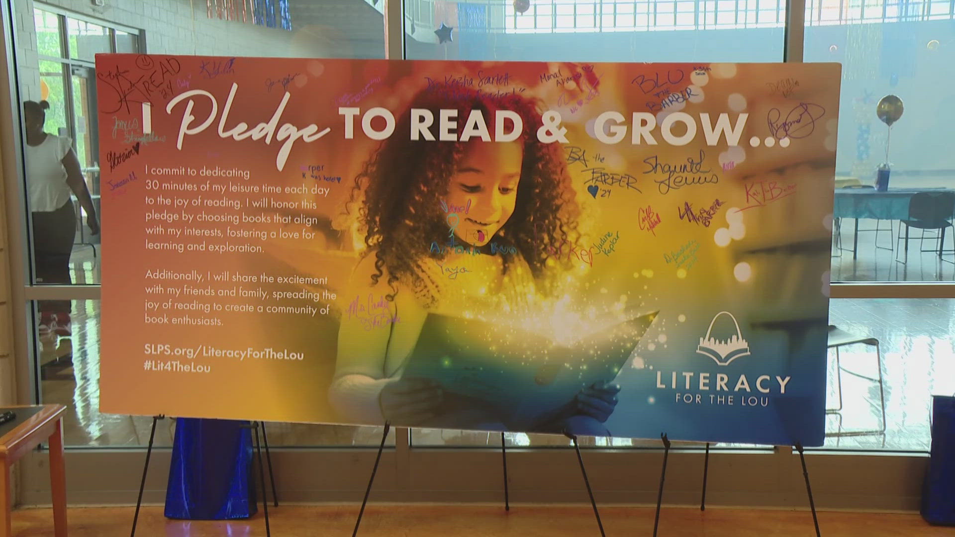 The massive literacy initiative, launched in January, is an all-encompassing effort to increase and improve literacy for all St. Louis children.