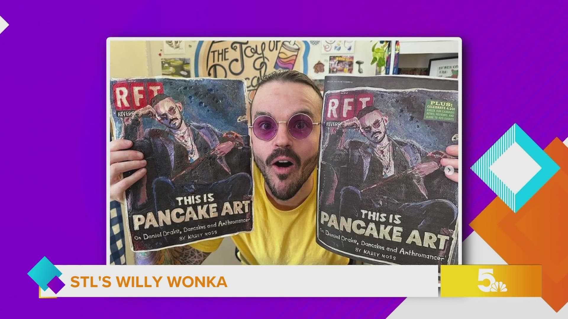Whether it’s pancakes or board games, it seems like STL’s Willy Wonka can’t stop creating.