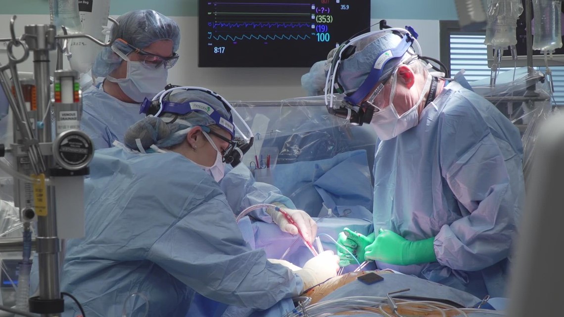 Father and daughter doctors perform heart surgery together