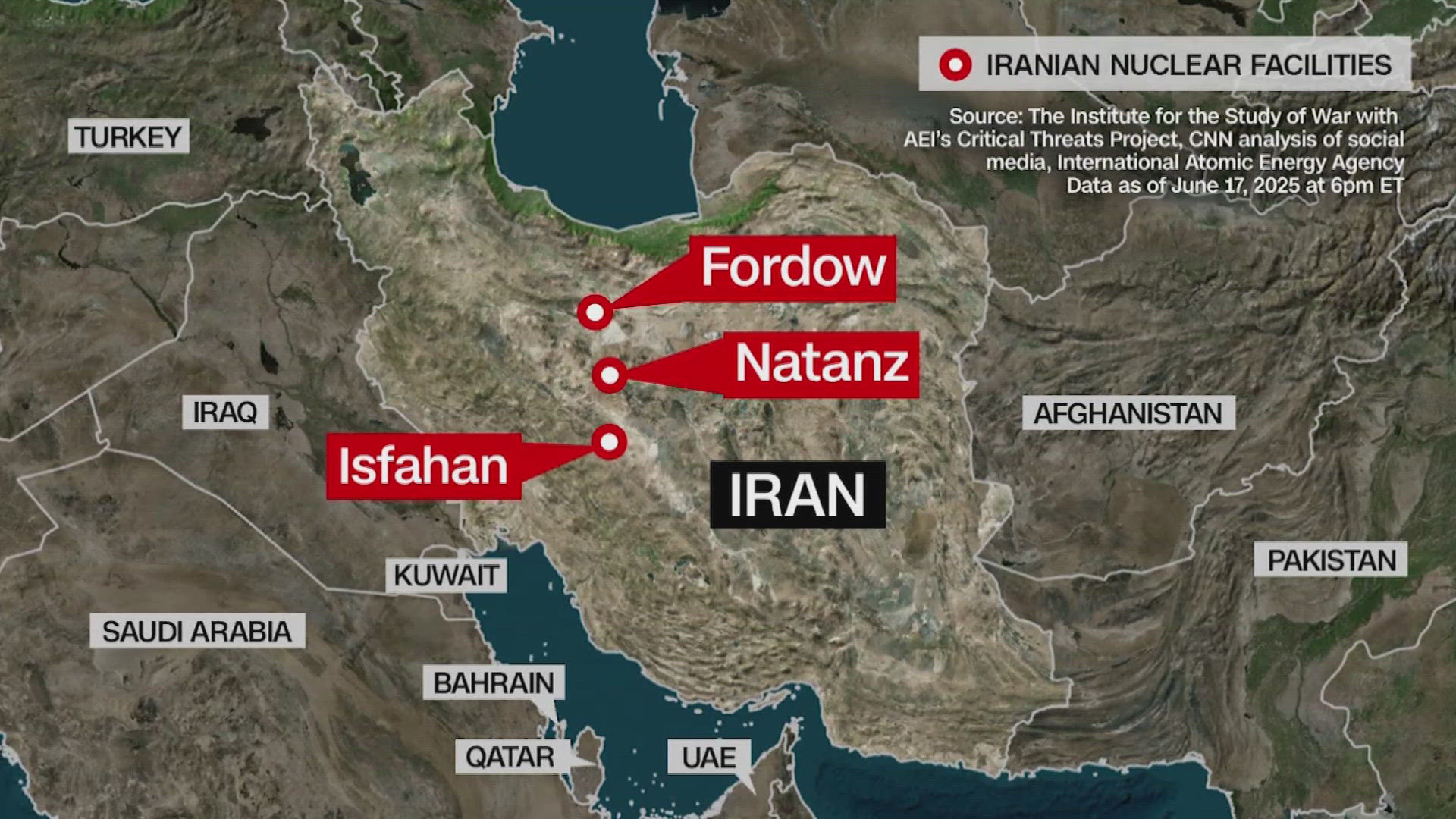 US strikes 3 nuclear bases in Iran; President Trump says sites were ...