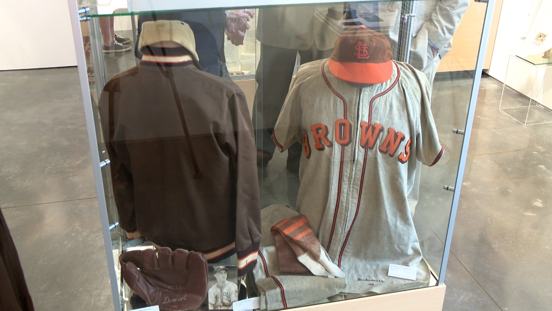 A exhibit honoring the St. Louis Browns opens to the public Saturday at the Eugene Field House south of Busch Stadium. "Rounding the Bases" runs through October.