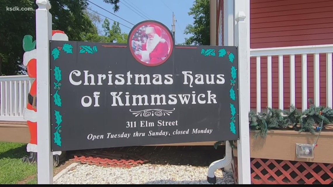 Christmas In July 2022 Ksdk Christmas All Year Round At 'The Christmas Haus' In Kimmswick | Ksdk.com
