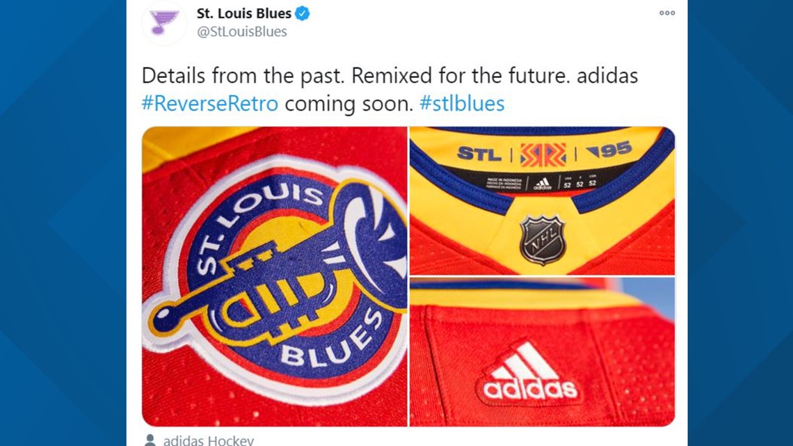 St Louis Blues Bring Back 90s Trumpet Uniforms for Three in 2020