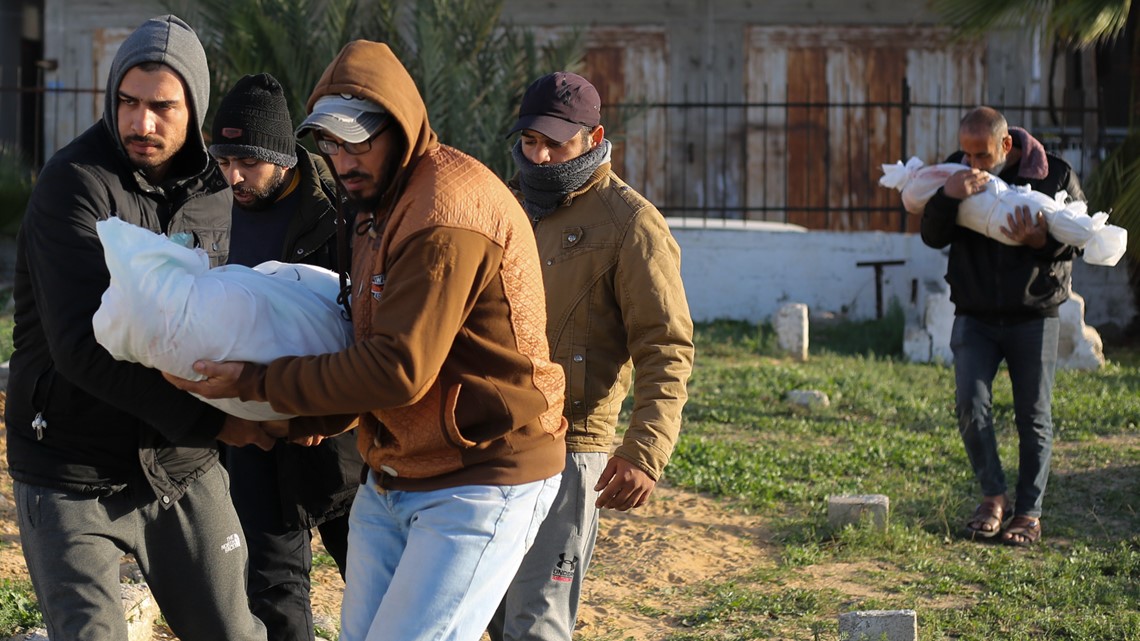 Israeli strike kills 76 members of one Gaza family, officials say - Vimarsana News