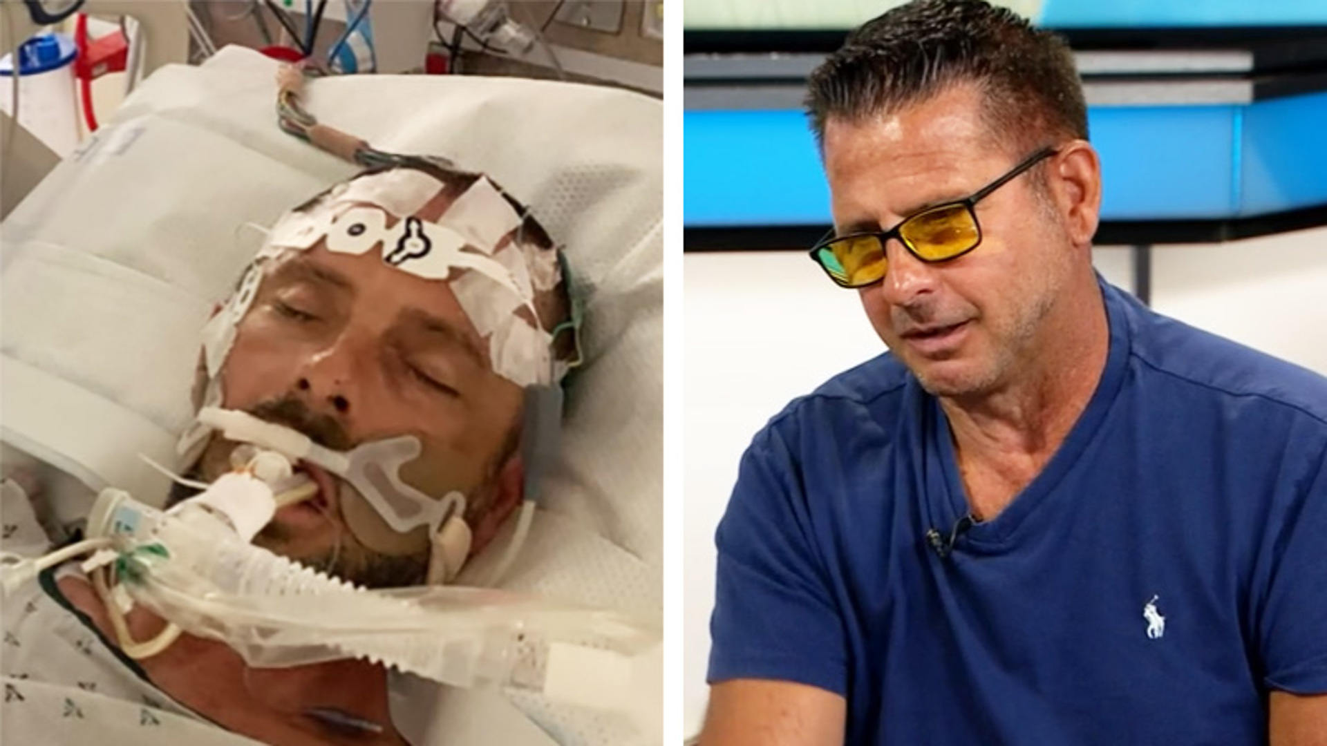 Despite being in a coma for three months, surviving multiple strokes and brain surgery, Smith made a miraculous recovery. He said it's all thanks to modern medicine.