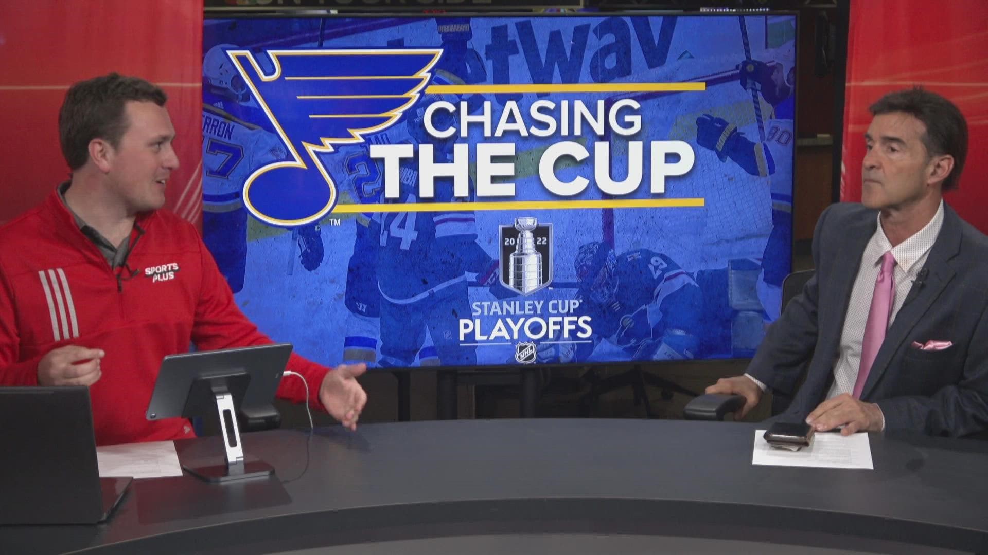 We're geared up for another Blues playoff run, and breaking down every storyline along the way. Here's Frank and Corey ahead of Game 2 against the Wild.