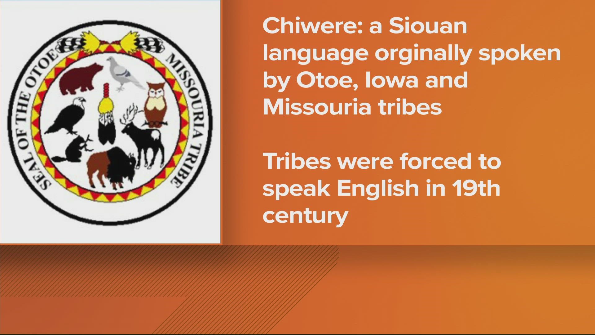 The state of Missouri was named for the Missouria tribe. They are working to save the Otoe-Missouria language.