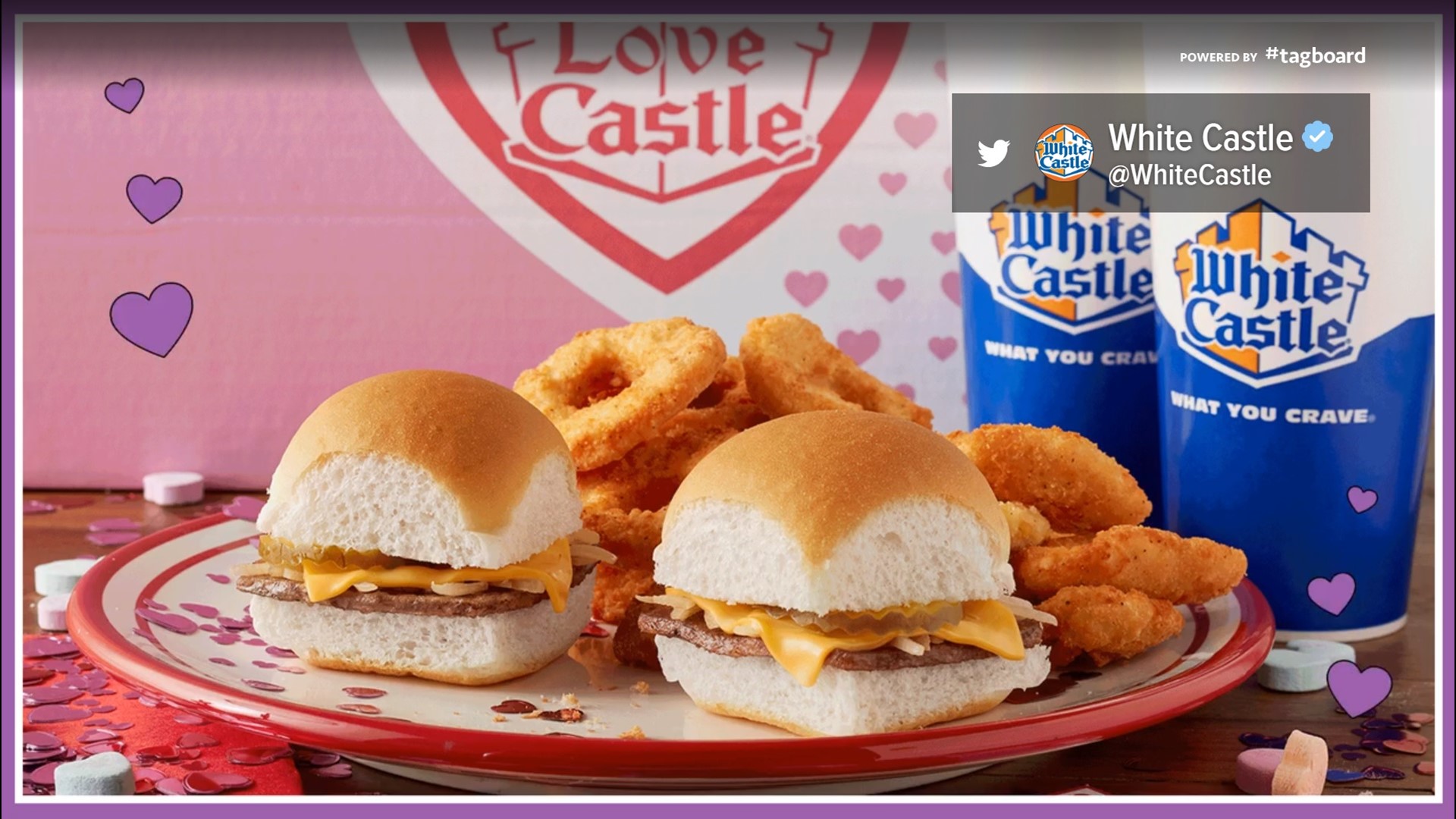 White Castle Valentine's Day reservations open for 2020