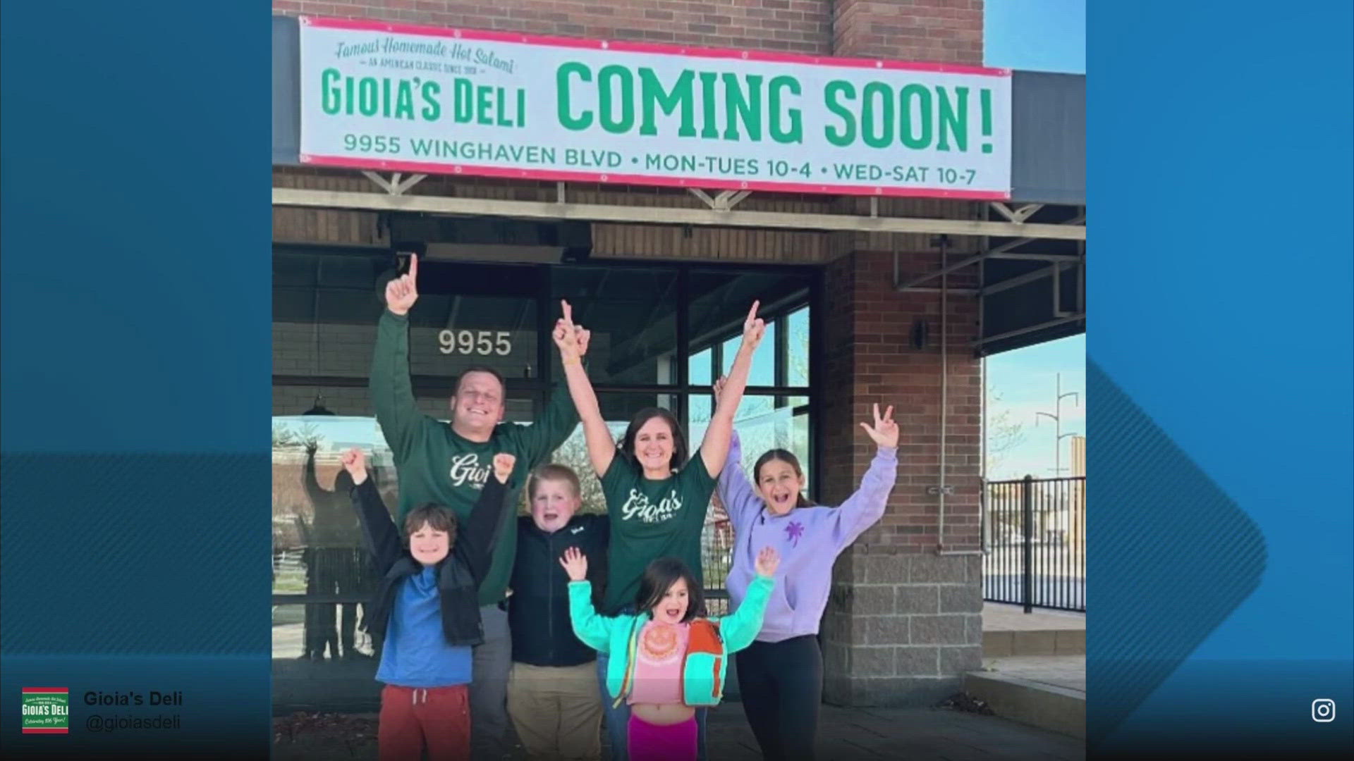 Gioia's Deli is expanding again with its fifth St. Louis-area location. Gioia's announced Sunday it would soon be serving its signature hot salami in O'Fallon.