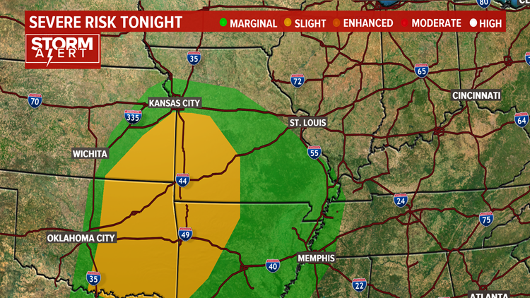 St. Louis weather | Severe thunderstorms possible tonight | ksdk.com