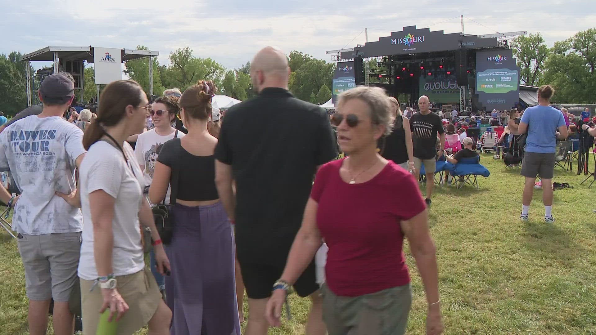 Evolution Festival finishes up its first run on Sunday. Headliner Brandi Carlile takes the stage Sunday night for the festival's finale.