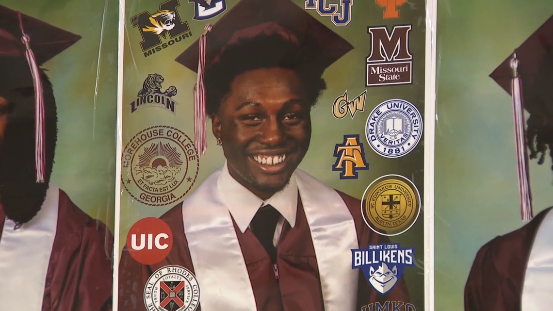 The May 16 tornado displaced him. Now this Sumner senior is headed to college