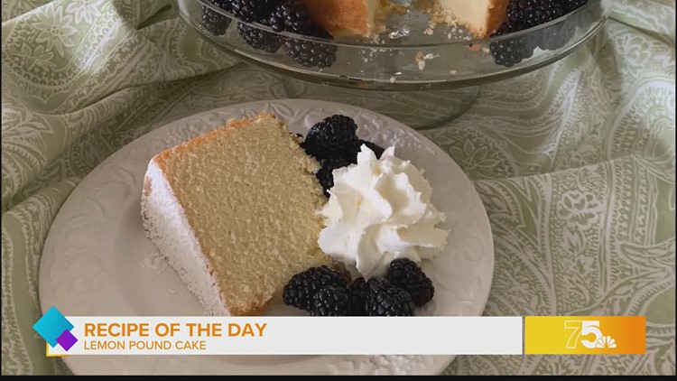 Recipe of the Day: Lemon Pound Cake