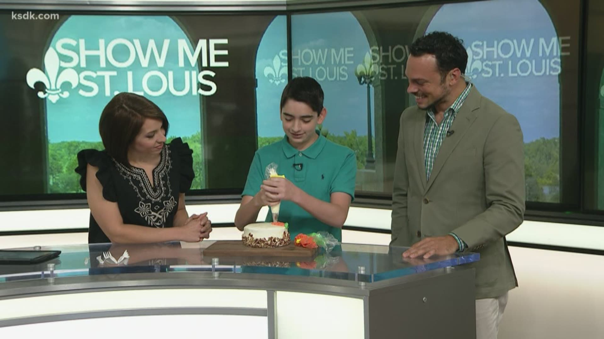 13-year-old Tarek Husseini of St. Louis shares his experience being on Kids Baking Championship.