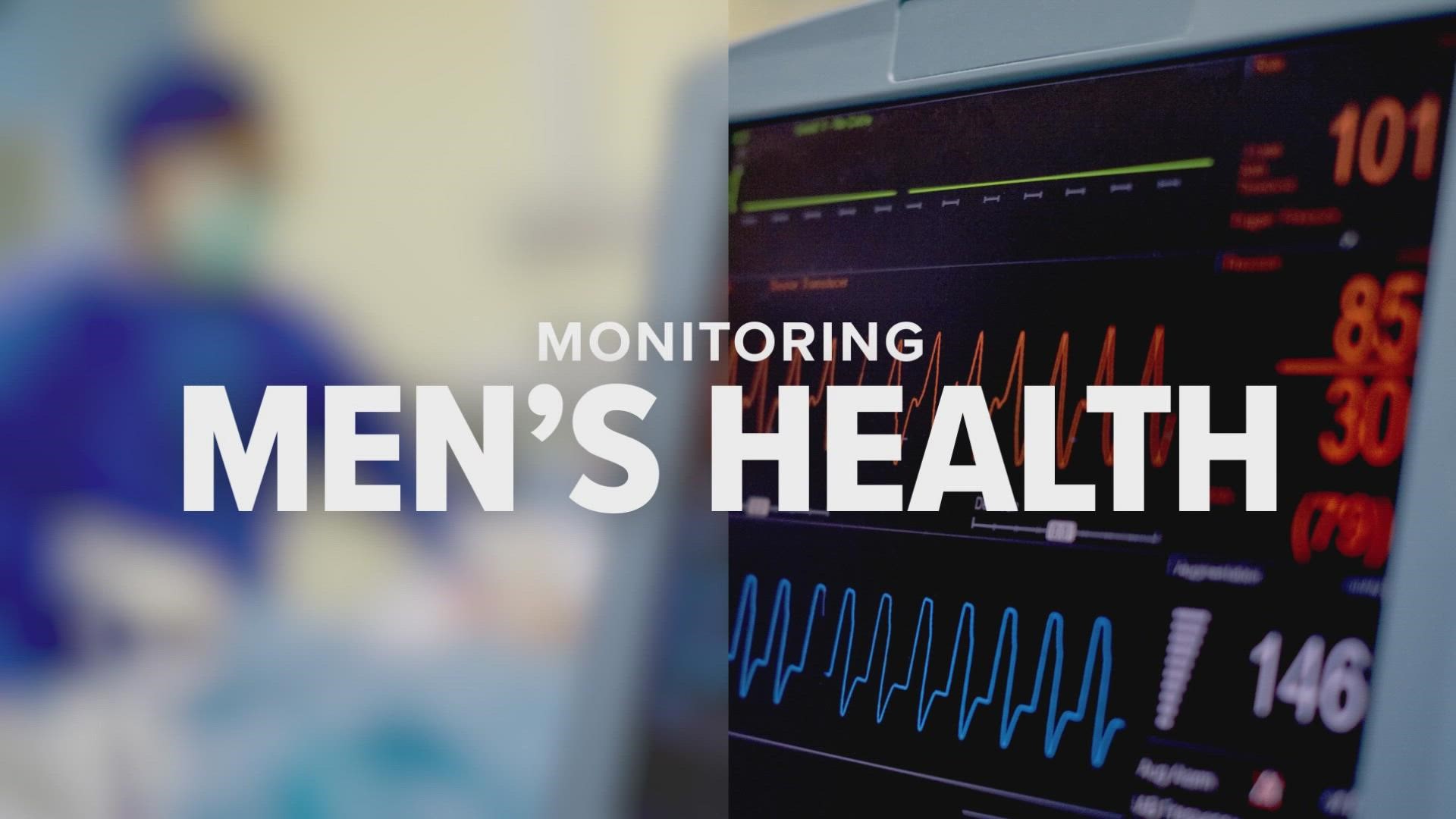 We’re starting a new segment focused on monitoring men’s health. We’ll talk about issues men should be talking about, like blood pressure.