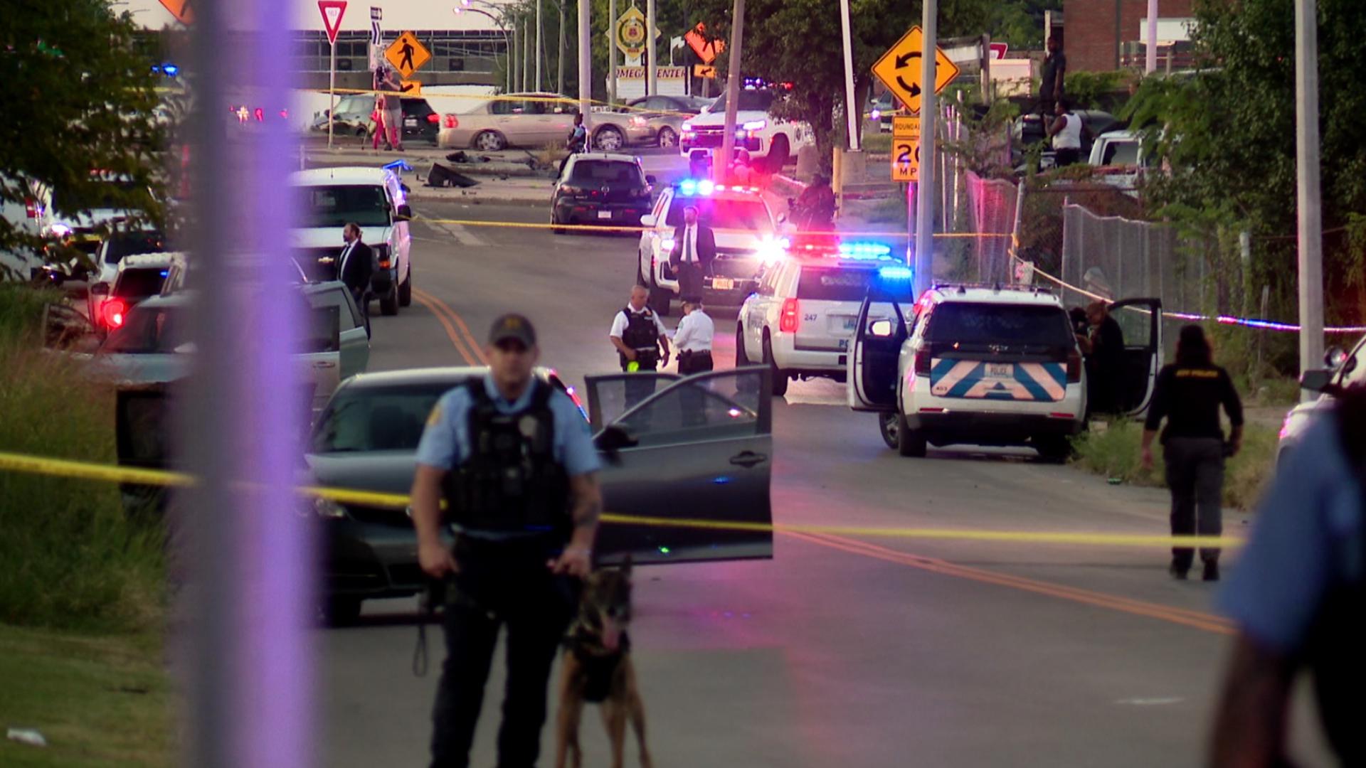 Man shot and killed after car crash in St. Louis