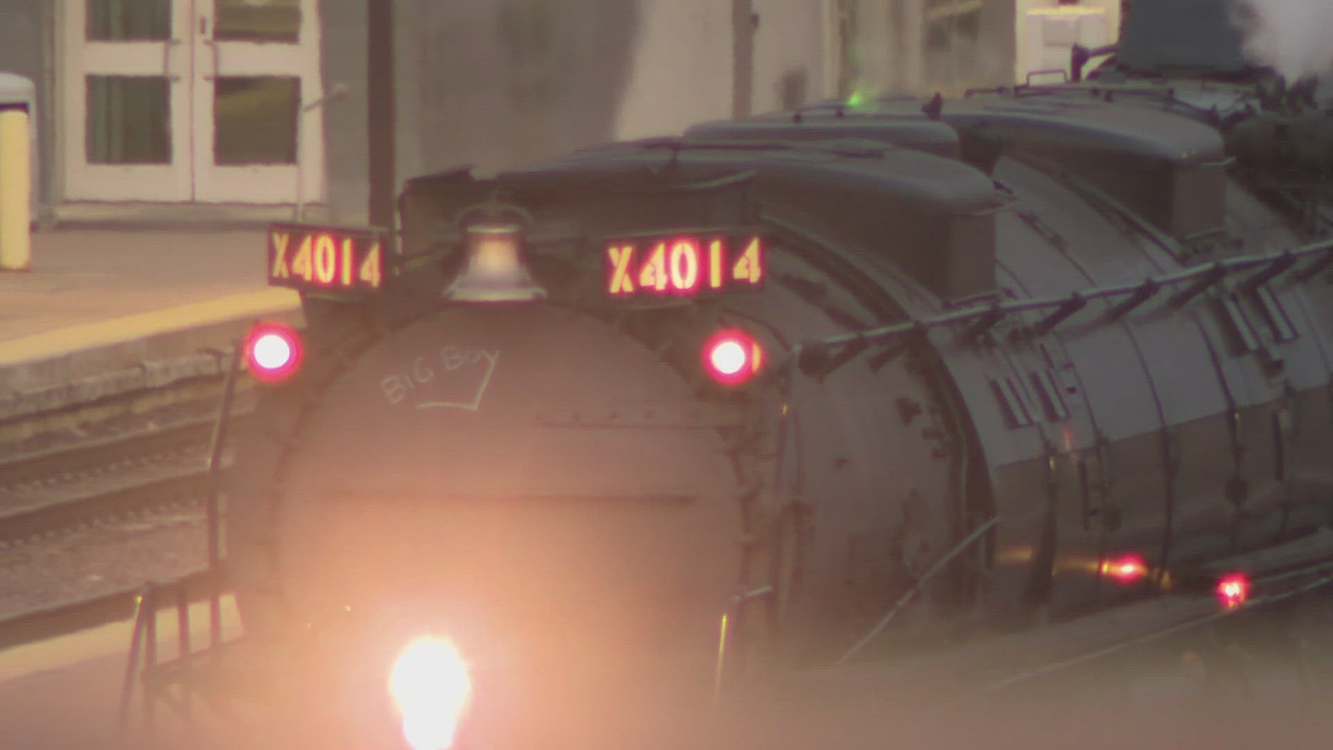 Union Pacific Railroad's "Big Boy" locomotive is one of the last of its kind. Your best chance to grab a glimpse is at 11 a.m. Thursday in De Soto.