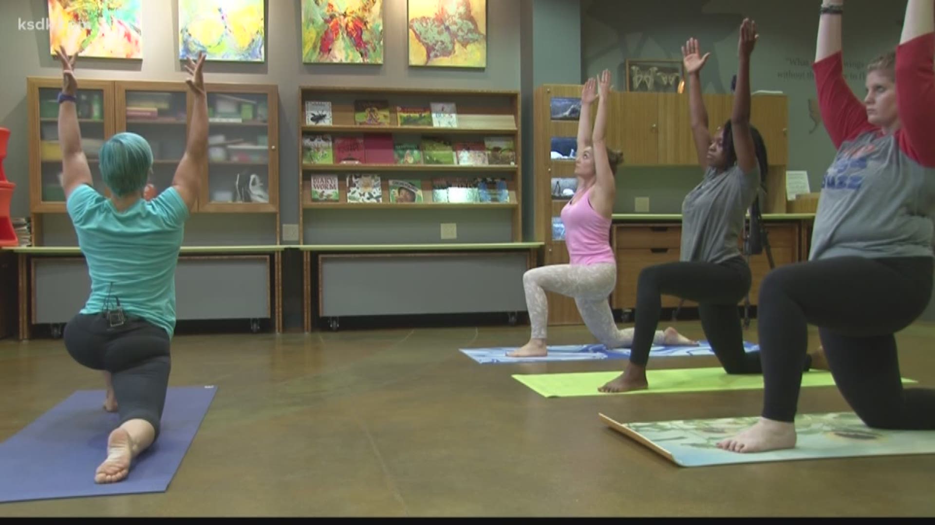 Butterfly House Yoga takes place on the second Tuesday of every month.