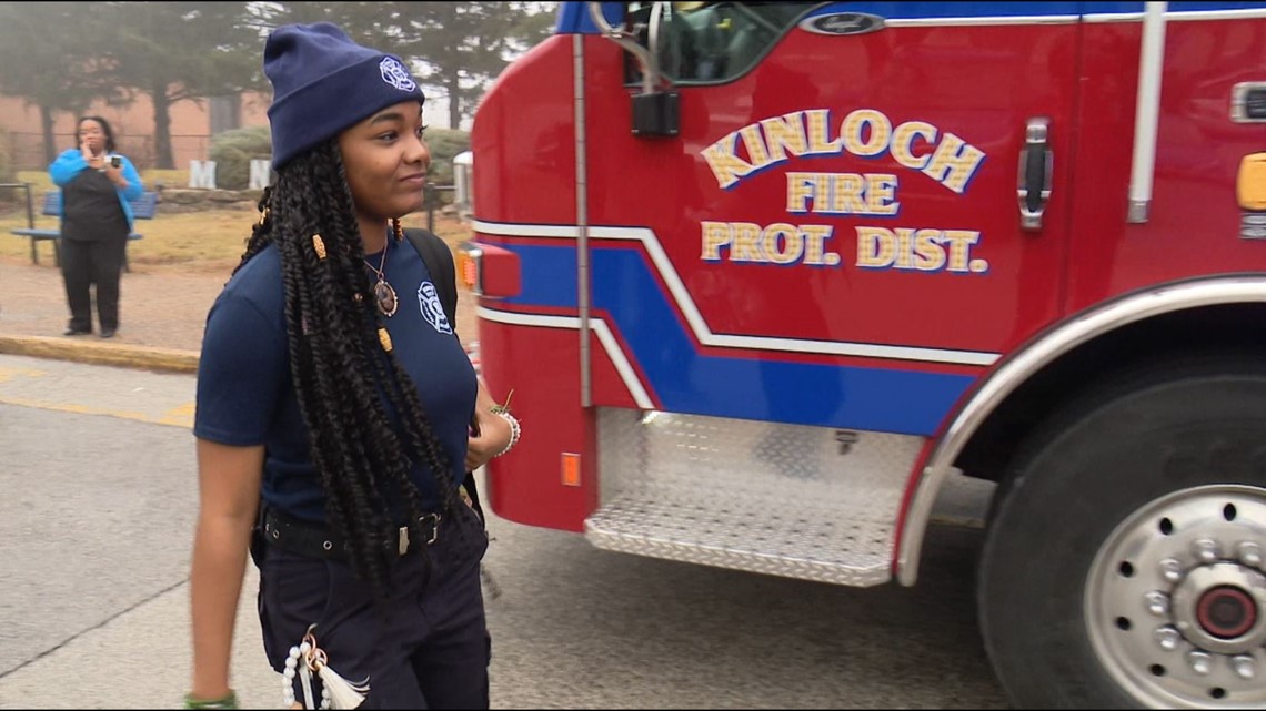 Fire chief recruits McCluer North senior pursuing career in firefighting