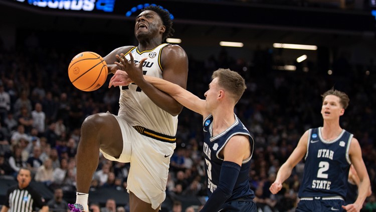 Missouri beats Utah State for 1st March Madness win since 2010