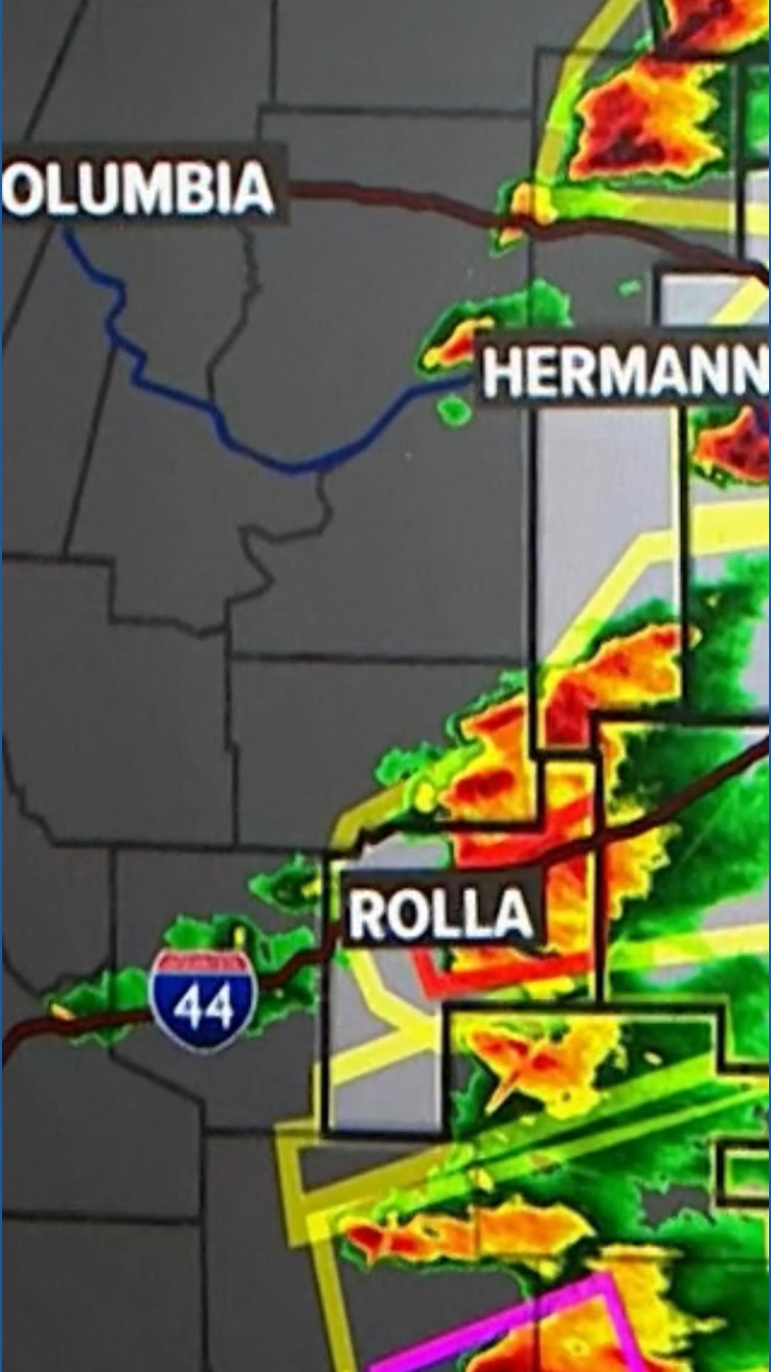 St. Louis live storm radar on May 16 | Tornadoes and hail possible ...