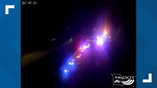 1 dead, 4 injured in wrong-way crash on north St. Louis County highway ...