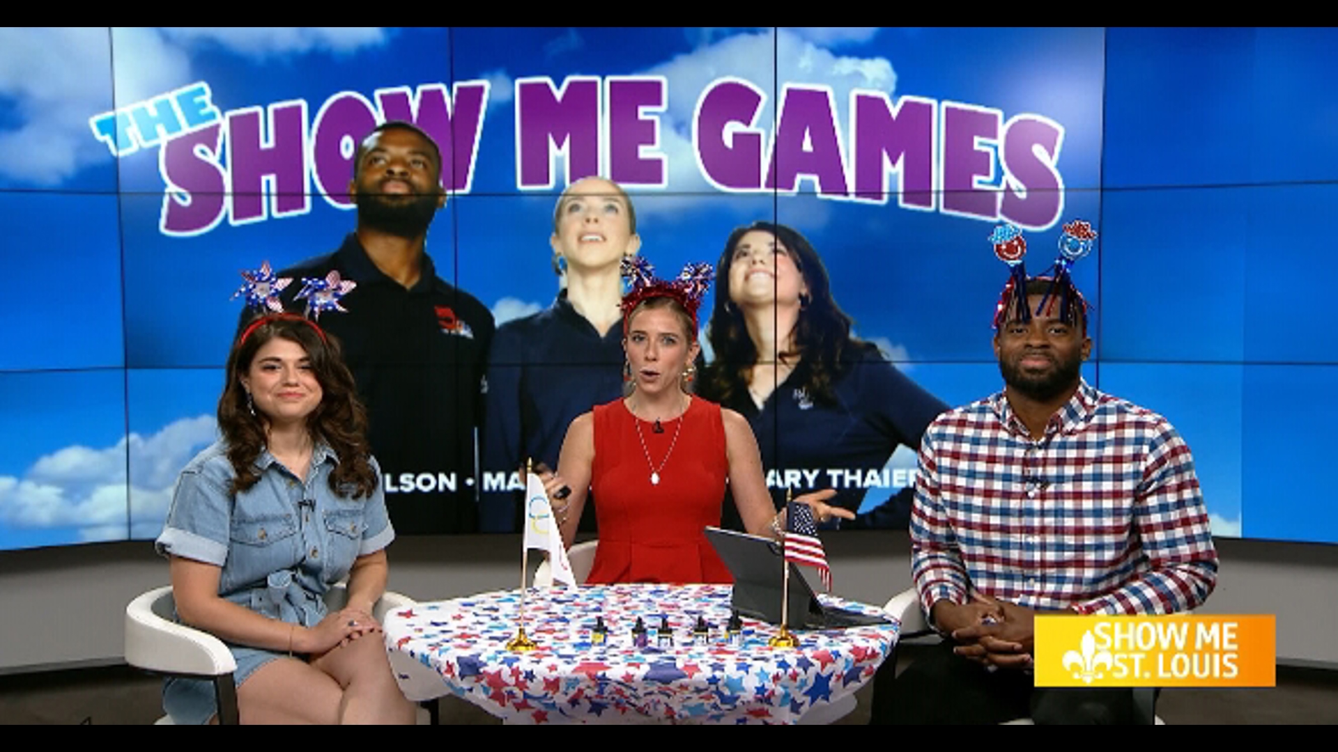 The Show Me team has partnered with the YMCA to compete in the brand new Show Me Games. But before they can compete, they had to get in their training.