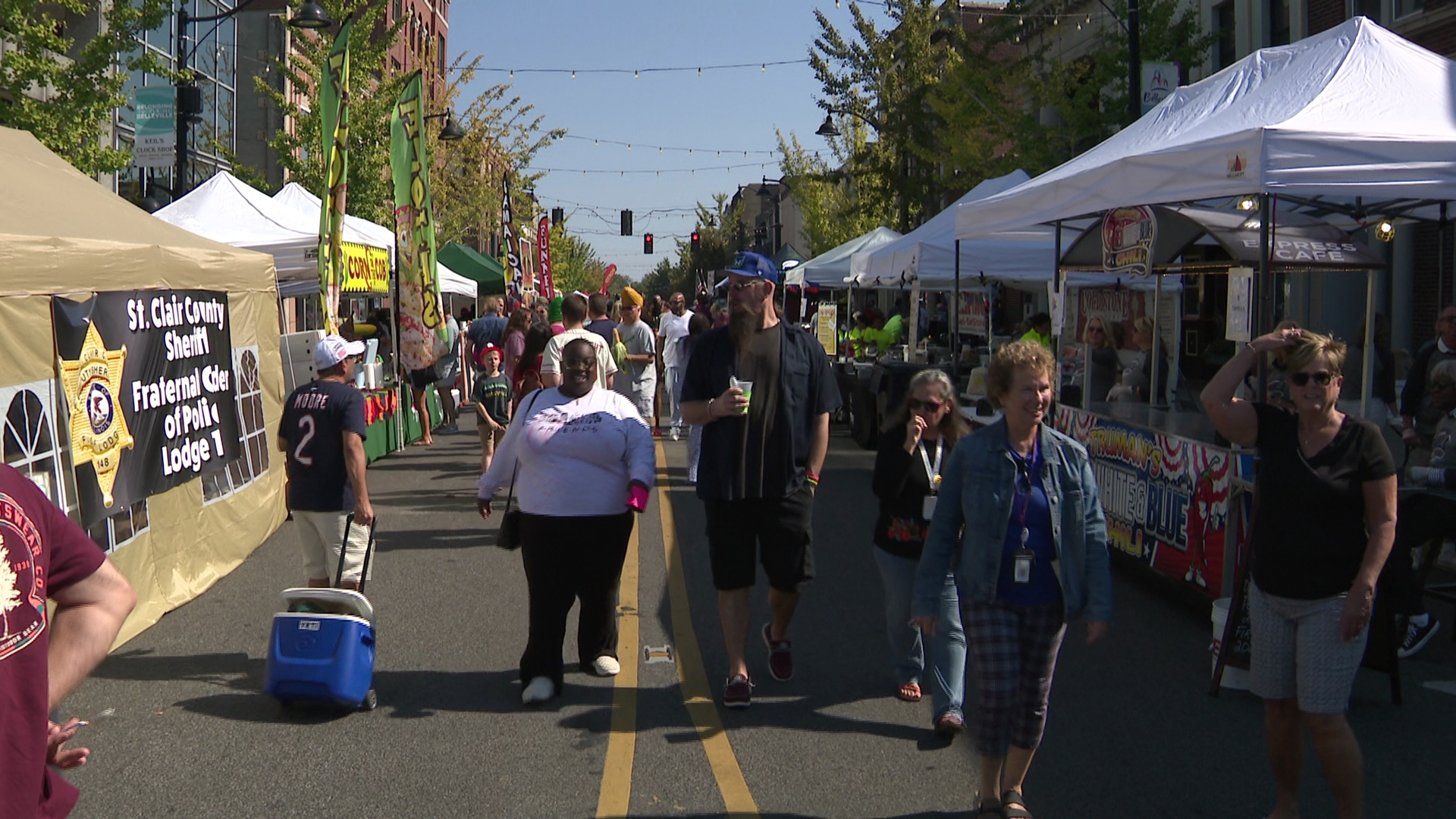 The annual event raised more than $100,000 last year for local causes. Police have increased security measure to avoid troublemakers from ruining the fun.