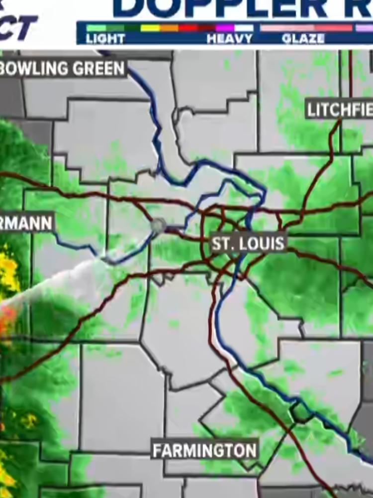 St. Louis live weather radar shows storms moving in Tuesday | ksdk.com