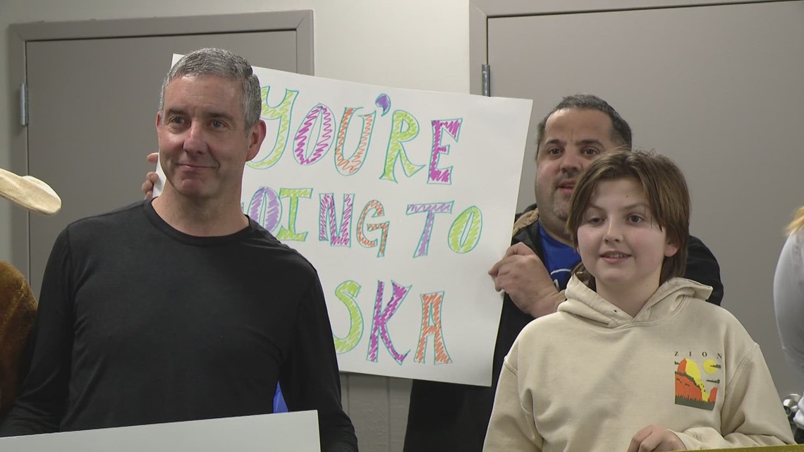 Make-A-Wish surprises teen in cancer remission with trip to Alaska ...