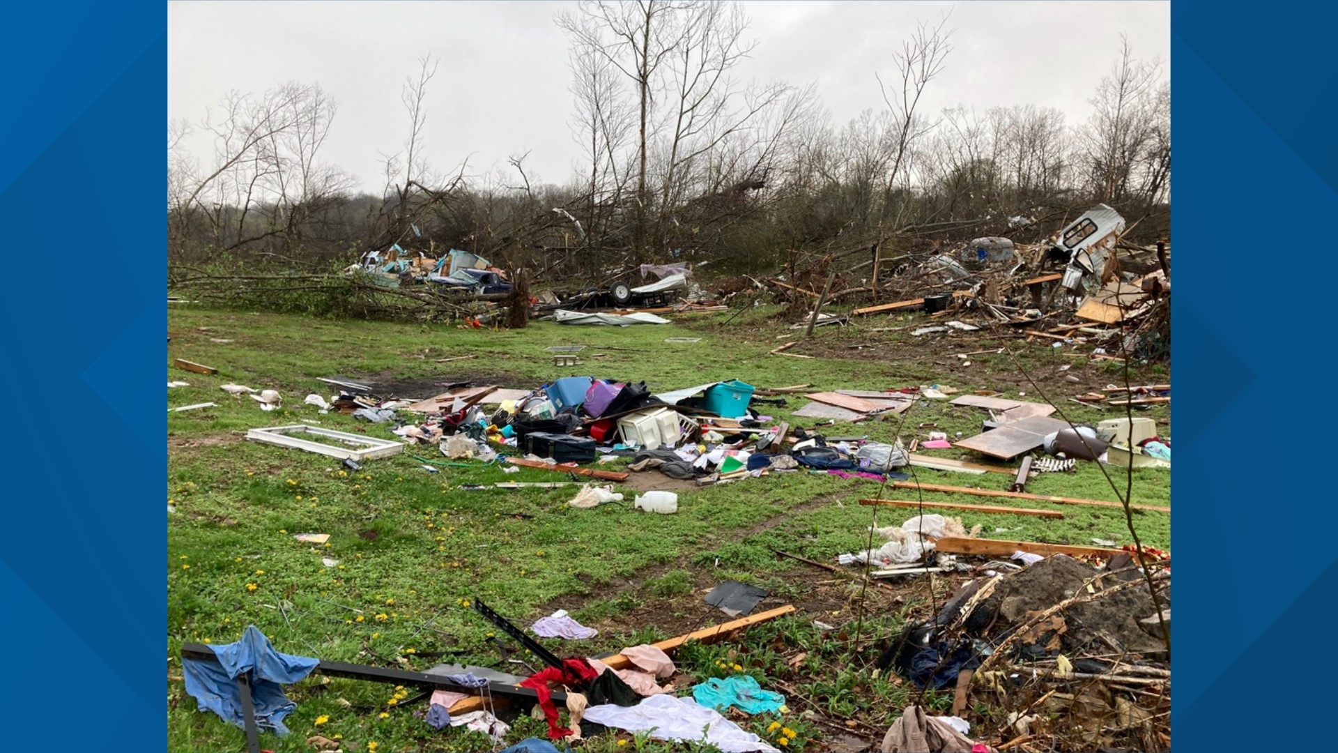 Photos Tornado damage in Bollinger County, Missouri, April 5, 2023