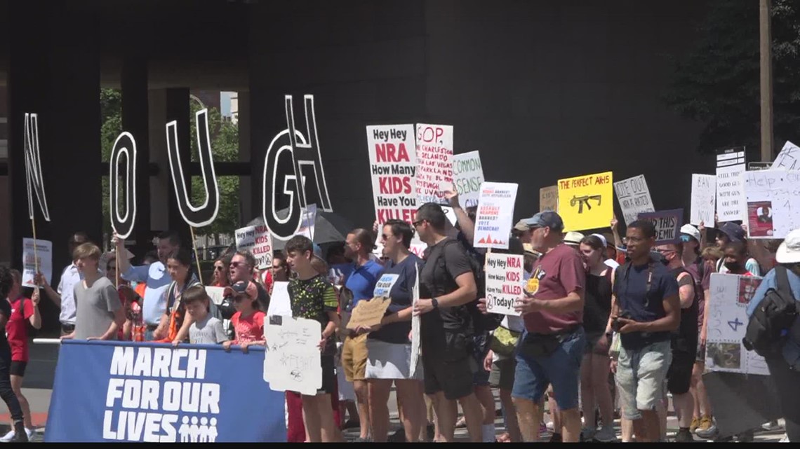 Survivors share stories at March For Our Lives in downtown St. Louis - Vimarsana News